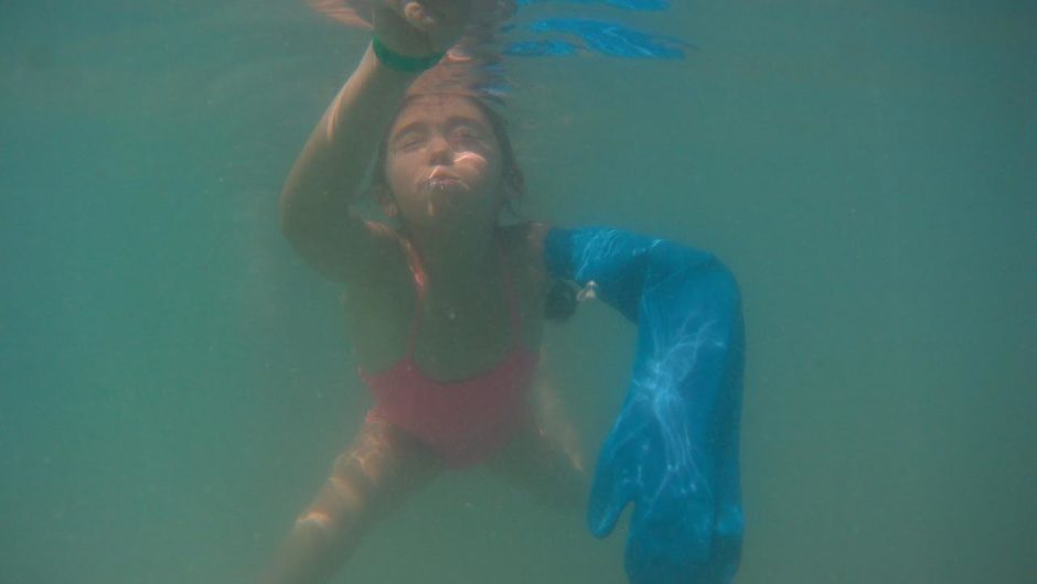 Swim with a cast cover