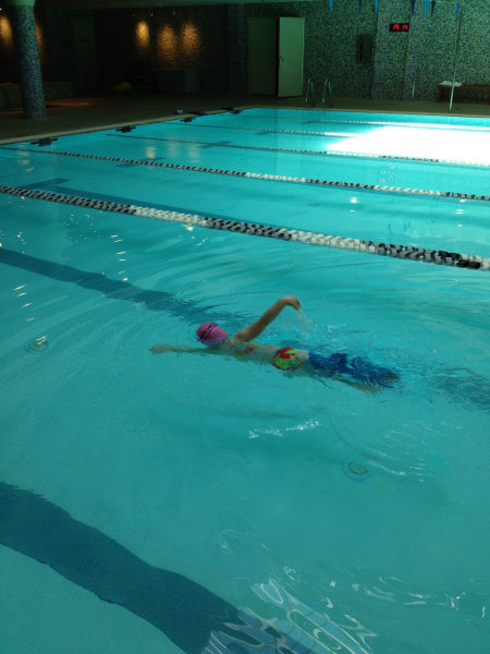 Swimming with bilateral club feet 