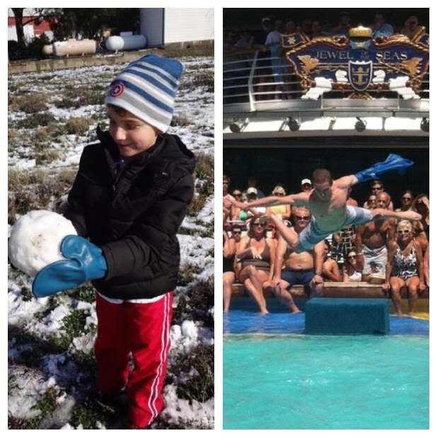 Spring Break with a Cast